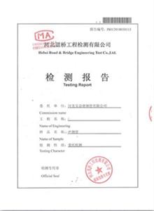 烟台公司检测报告